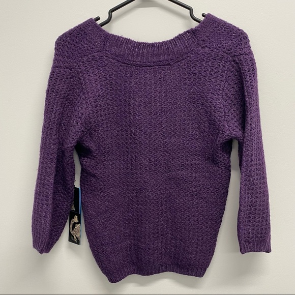 ✨NEW✨ VINTAGE-LIKE PURPLE CARDIGAN - Picture 8 of 8